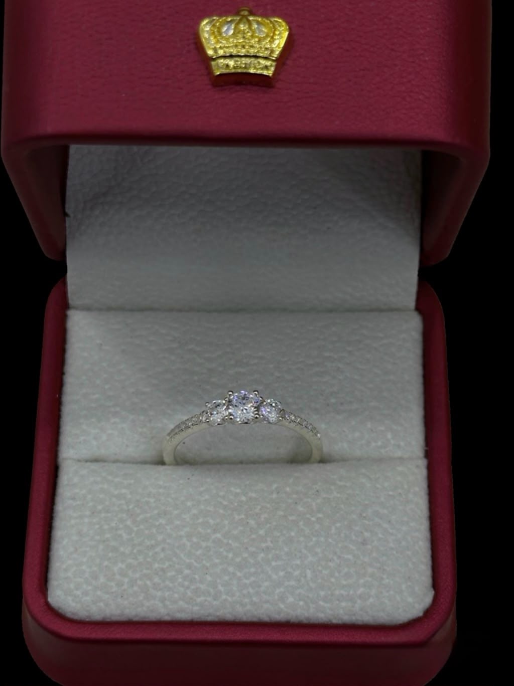 Anillo Trilogía Plateada en Plata Ley 925